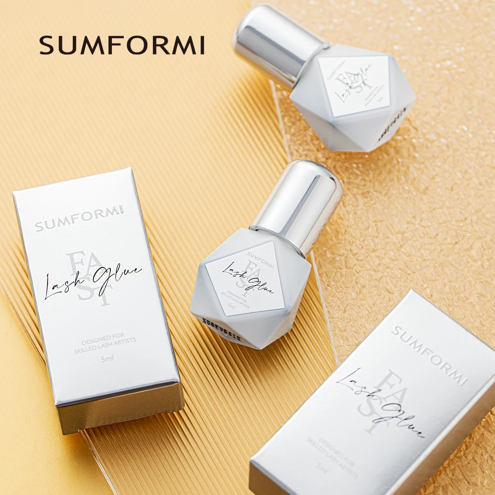 Sumformi Fast Dry Sensitive Water Proof Super Strong Eyelash Adhesive Lash Sensitive Glue False Eyelash Glue Lash Adhesive Glue