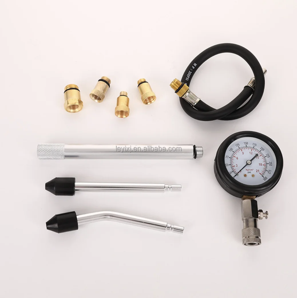 Auto Engine Pressure Tester engine Pressure Gauge Tester Kit leakage Diagnostic Compressometer Tool