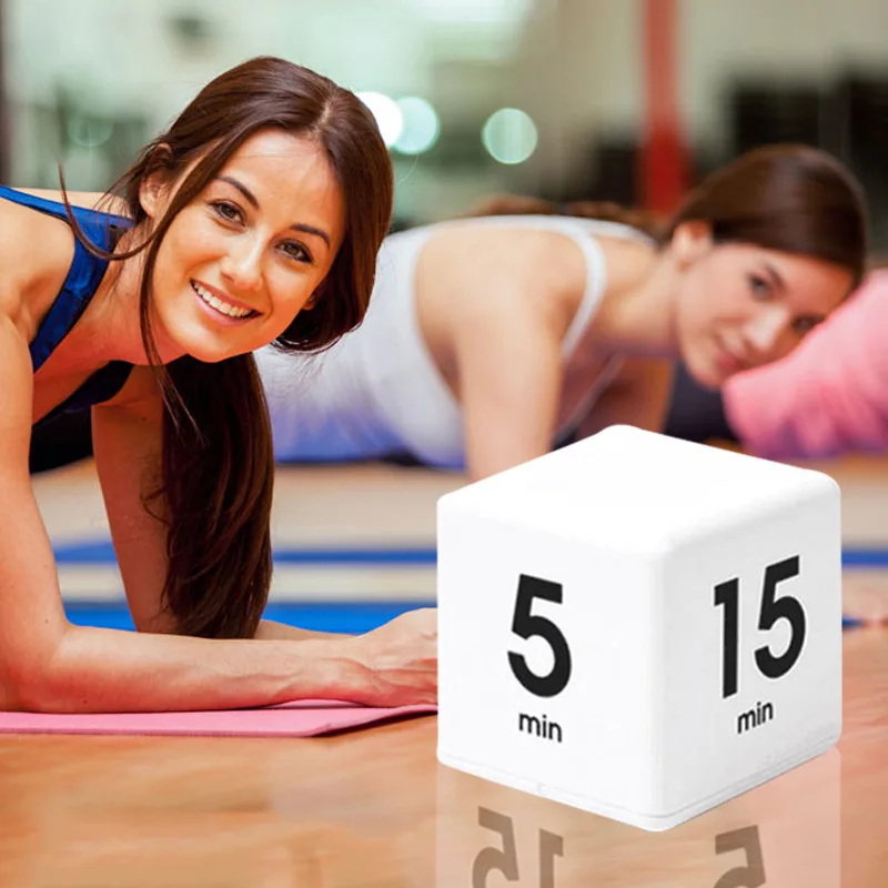 New Design Kitchen Mini Timer Customized with Logo Portable Cube Timer Clock for Cooking