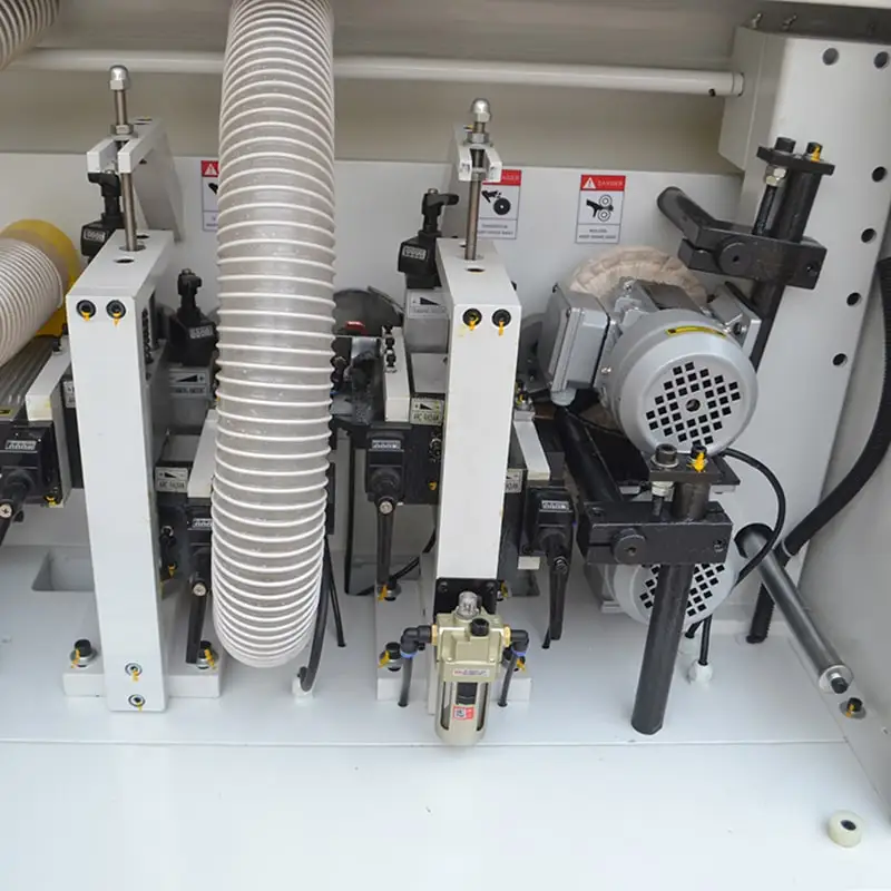 ZICAR China Industrial Melamine Edgebander Wood Board Pvc Automatic Edge Bander Woodworking Banding Machine for