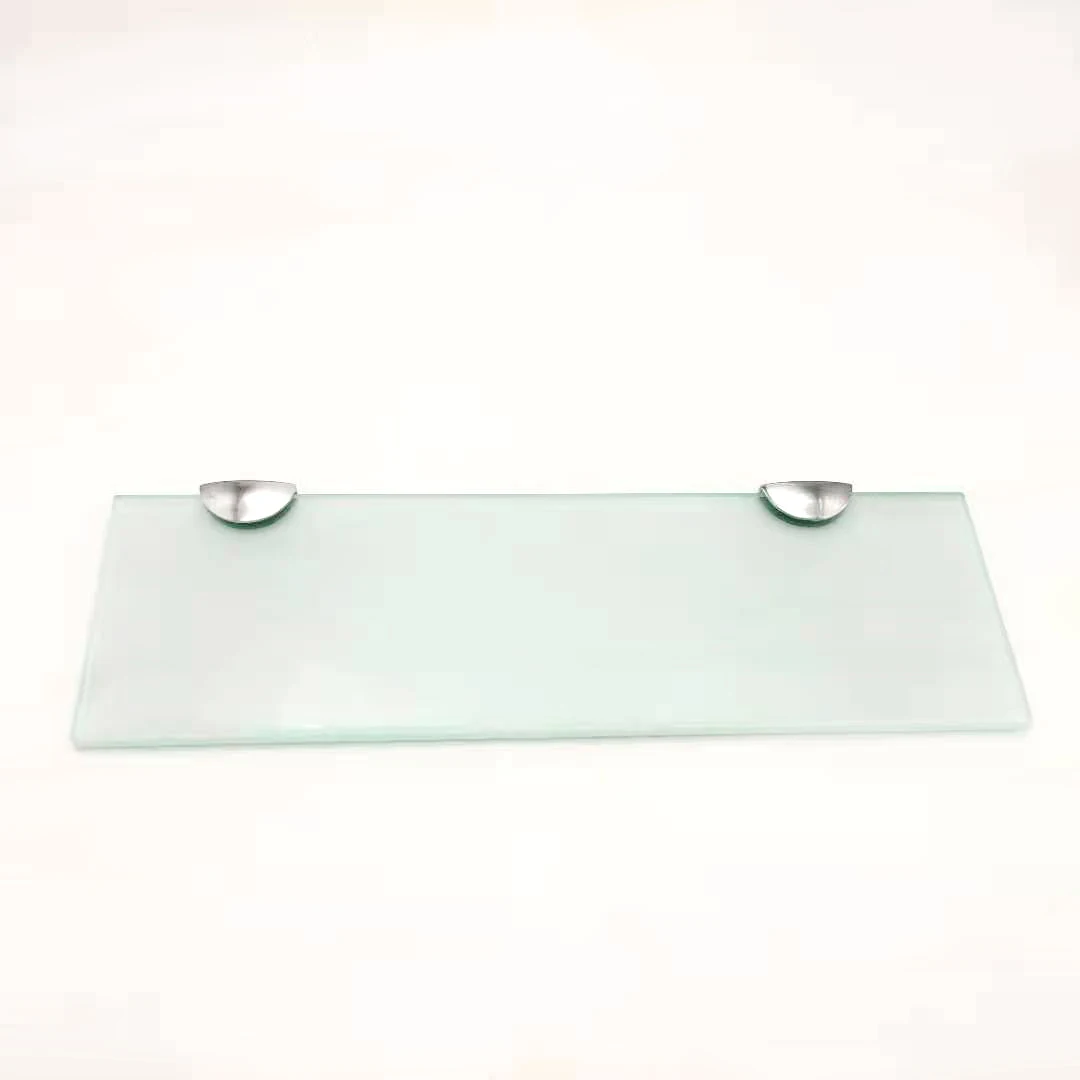 Металлическая стеклянная угловая полка аксессуары для ванной комнаты