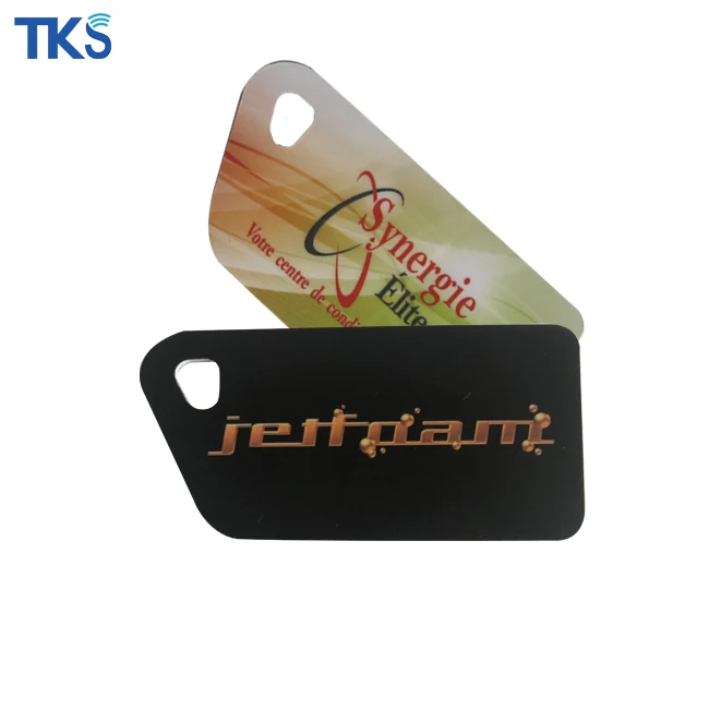 13.56Mhz Plastic RFID NFC GYM Memberchip plastic Key tag Fitness PVC key tag for access control