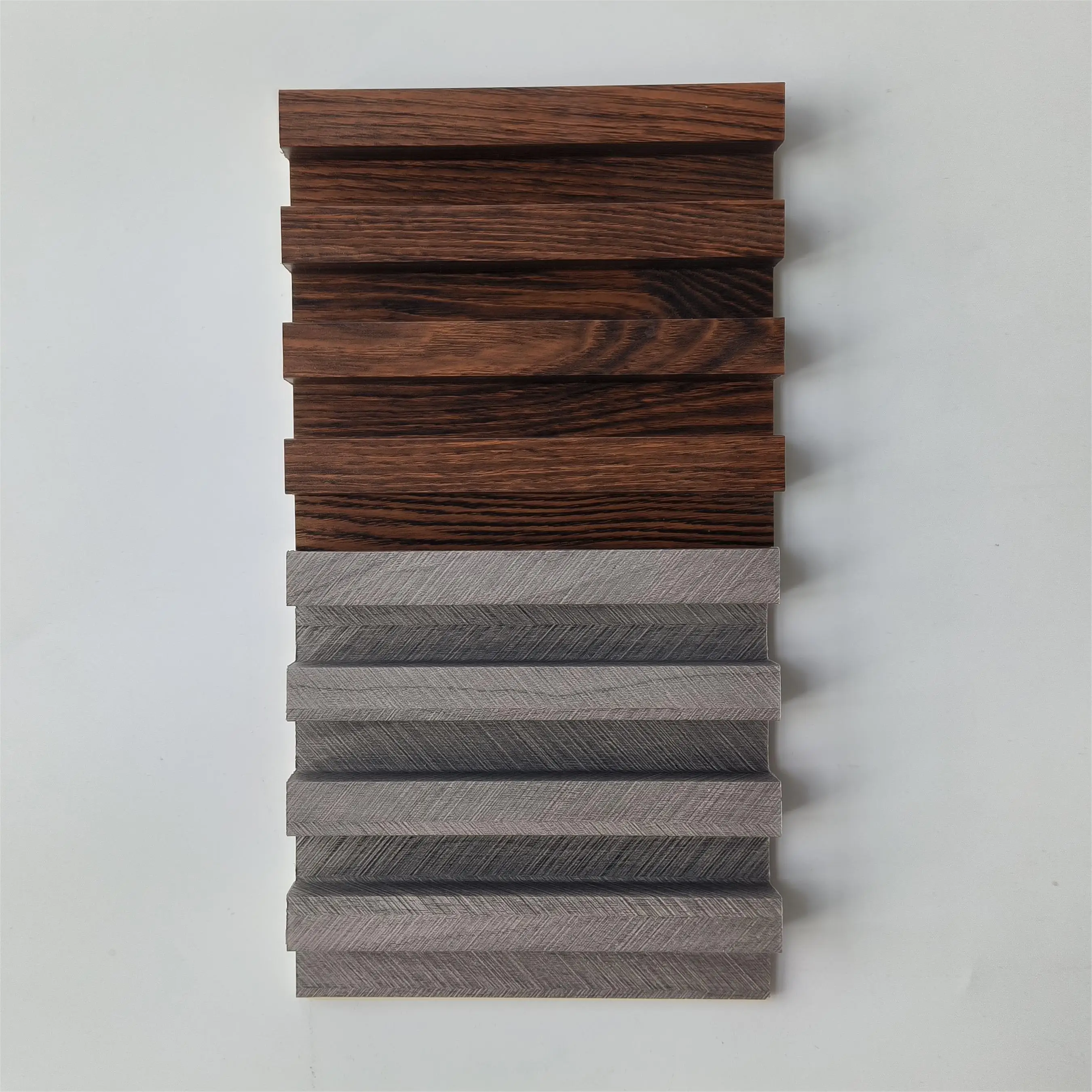 Water-proof Interior wall decor board with faux look wall cladding panel wooden plastic ceiling panel WPC wall panel