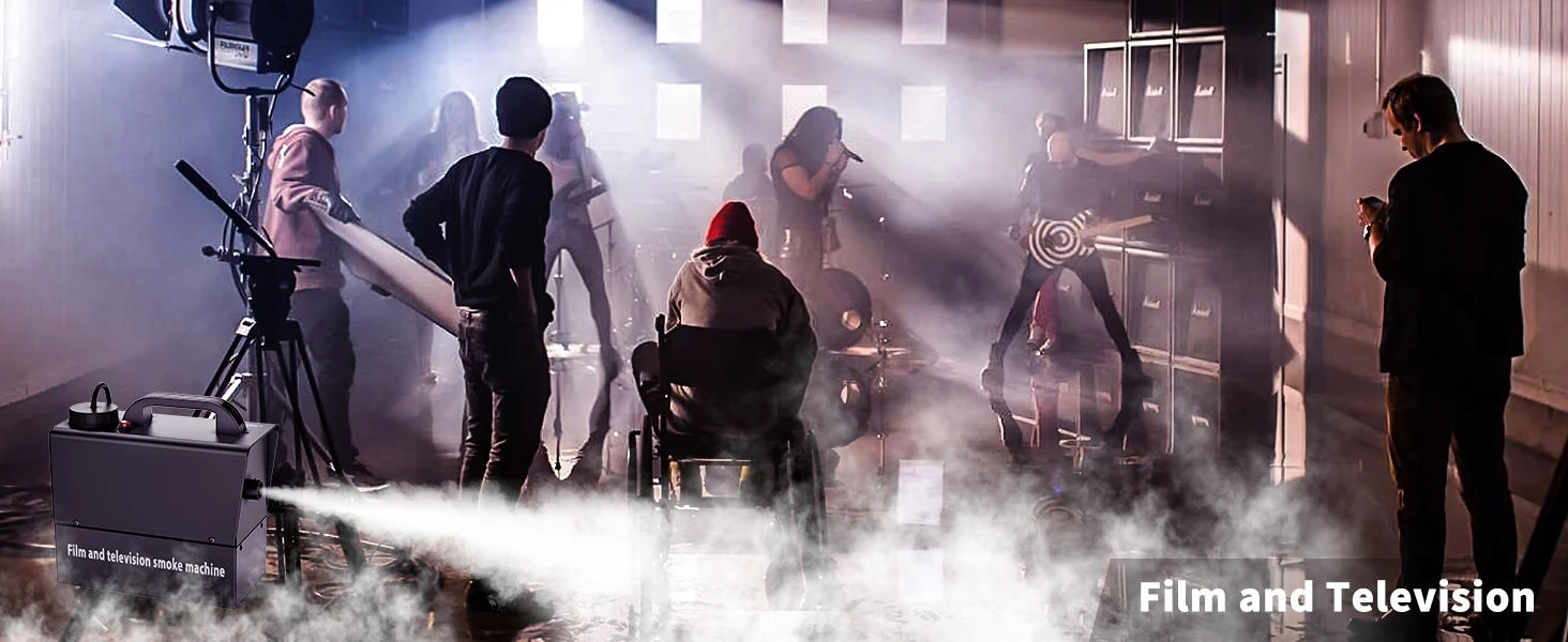 Topflashstar 400W Rechargeable Remote Control Portable Smoke Machine New Model Fog Machine For Stage Effect Wedding Party