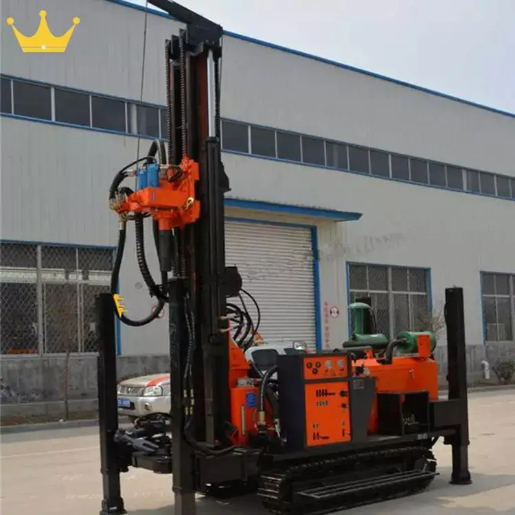 150 200 260 300n Portable Crawler Water Well Drilling Truck Mounted Water Well Drilling Rigs for Sale