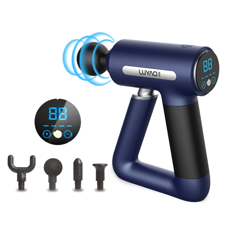 LUYAO LY-675A Deep Massage Muscle Massage Gun Fascial gun Vibration Fitness Massager