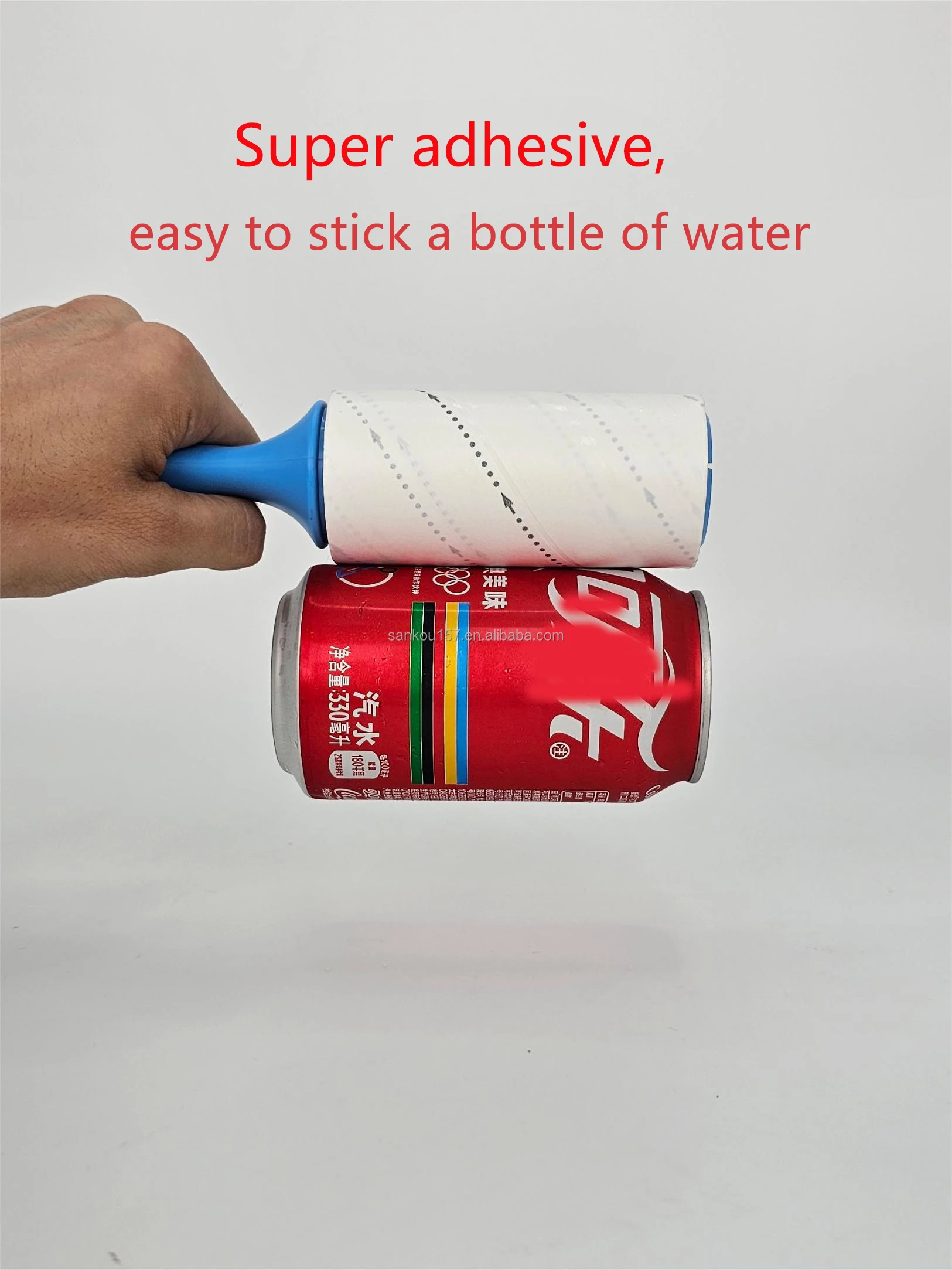 Extra sticky 10cm handle 60/90 Sheets lint roller for pet hair remover roller