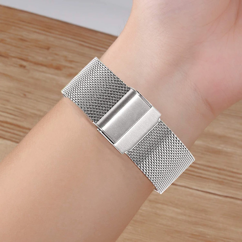 20mm Stainless Steel Watch Strap for Huami Amazfit Bip S Lite U Pro Bracelet For Amazfit GTS 3 2 2E GTS2 Mini Watchband GTR 42