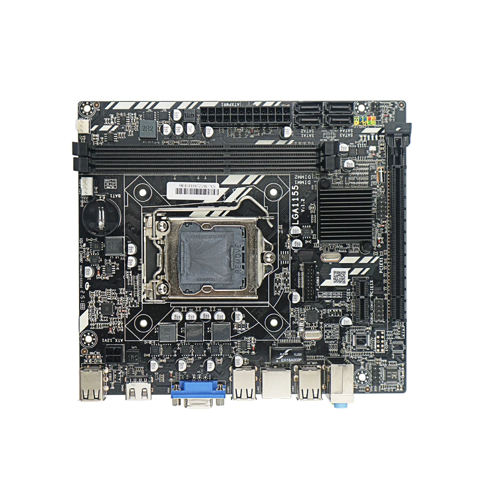 Высококачественный набор микросхем Intel H61 Express 1155 ПК материнская плата Ddr3 LGA Материнская игровые серверные приложения интегрированные двойные