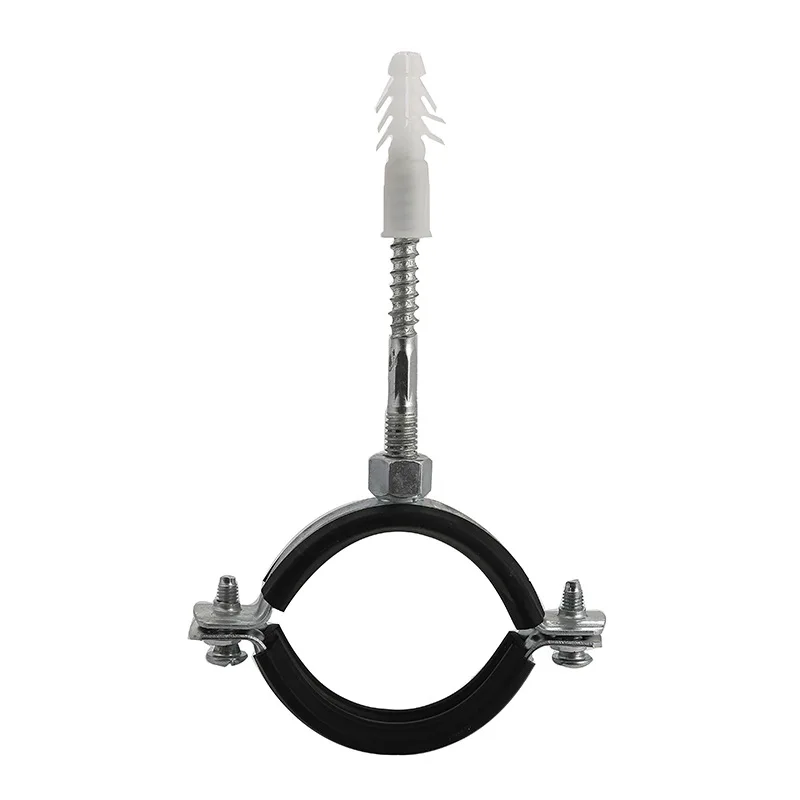 Rubber Lined Quick Installation Pipe Clamps Strong Heavy Duty  Hose Clamps