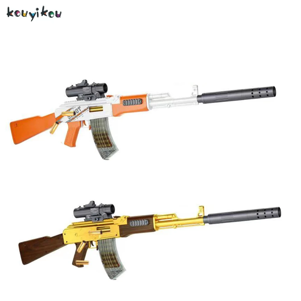 Electric Serial Gun Game Eva Soft Bullet Electric Gun Outdoor Interactive Soft Bullet Foam Bullet Gun Toy For Kids