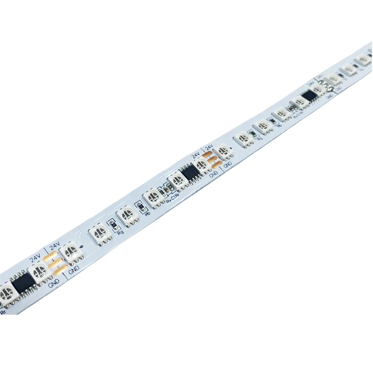 high density 96leds smd5050 rgb dc24v 16pixels ucs1903/ws2811/sm16703 12mm pcb flexible digital programmable rgb led strip