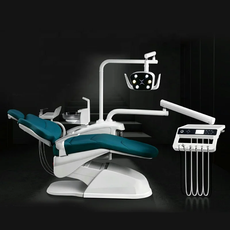 Dental Unit Electricity Dental Chair Foshan Manufacturer Clinic Multifunctional Medical Dentist Chair Full Set