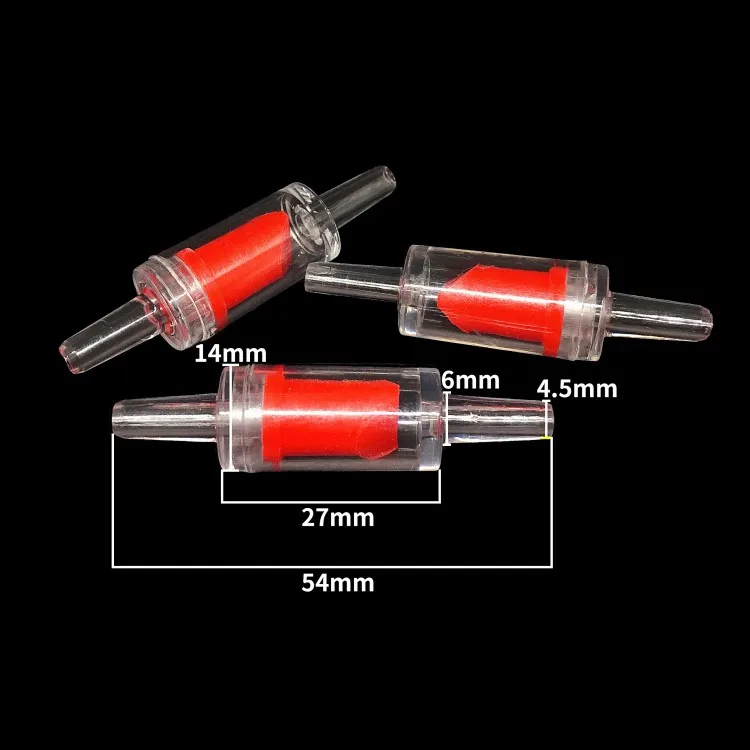 HiSin  Non return one way air small plastic mini valve aquarium