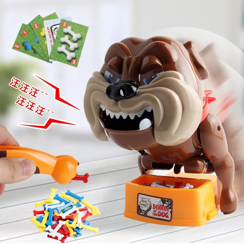 Evil Dog Mouth Bite Finger Game Toys Funny Dentist Bite Joke Toy for Kids Family Prank Tricks Best Decompression Toy