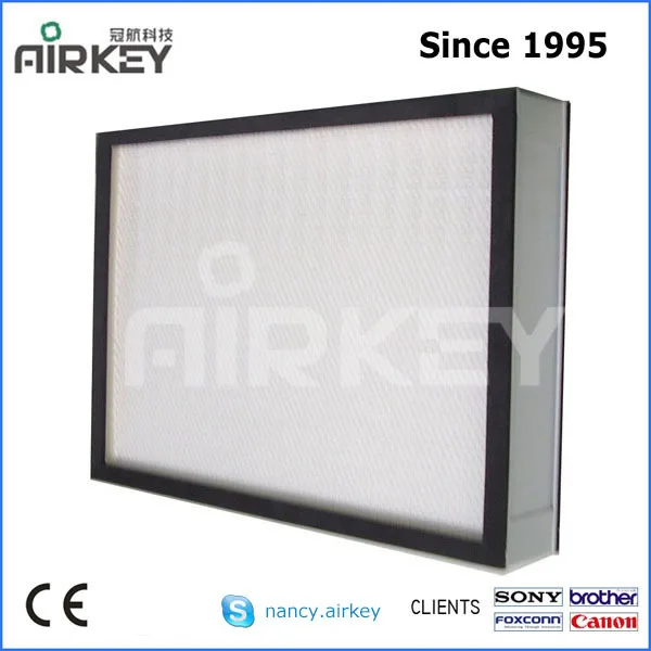 Airkey HEPA Box прямые продажи с завода терминал Hepa модуля линейный воздуховод воздушный фильтр