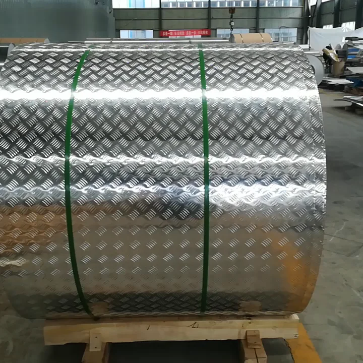Embossed Aluminium Diamond Sheet 1060 3003 5052 5754 Aluminum Checker Plate