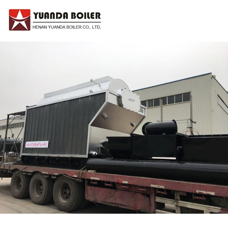 
Best Manufacturer Price DZH Wood Firewood Log Fired Small Industrial Horizontal Fix Grate Hand Steam Boiler Machine For Sale 
