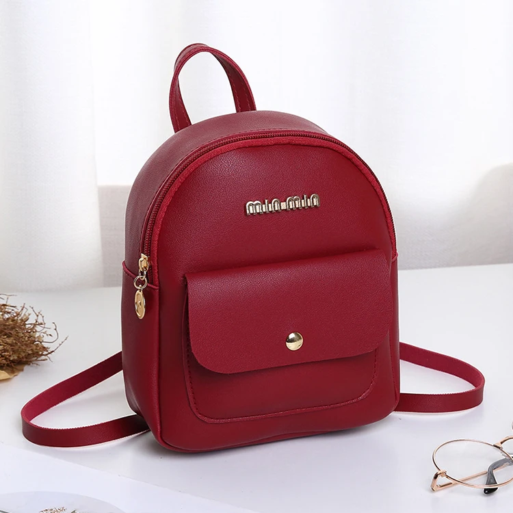 2019 new fashion bag mini women backpack shoulder backpack