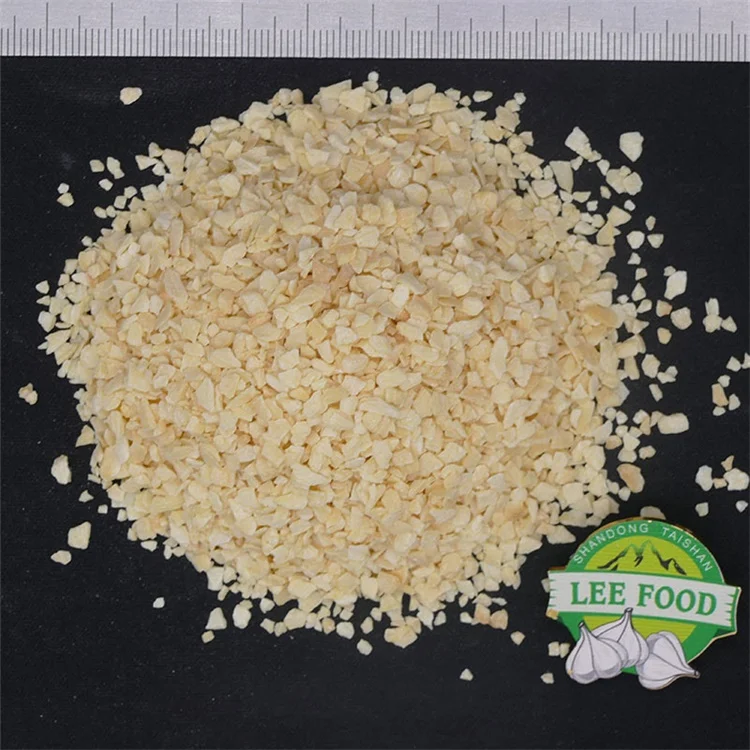 Hot sale Chinese seasoning High Quality Dehydrated Root Removed Dried Garlic Granules Wholesale Price
