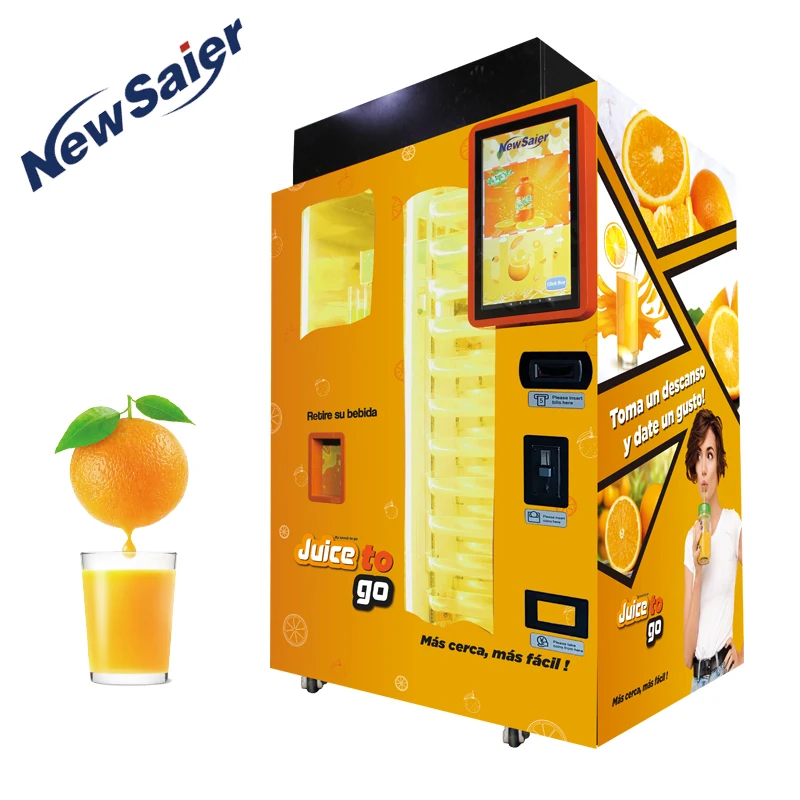 Factory direct selling self service juicer orange vending machine With Lowest Price