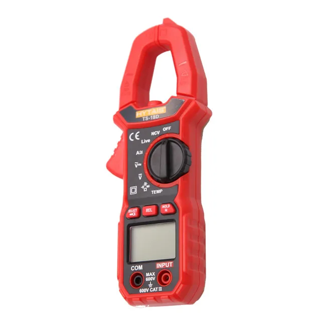 new arrivals HYTAIS TS18D AC/ DC clamp meter testing Voltage Current Resistance Capactance Frequency Temperature and so on