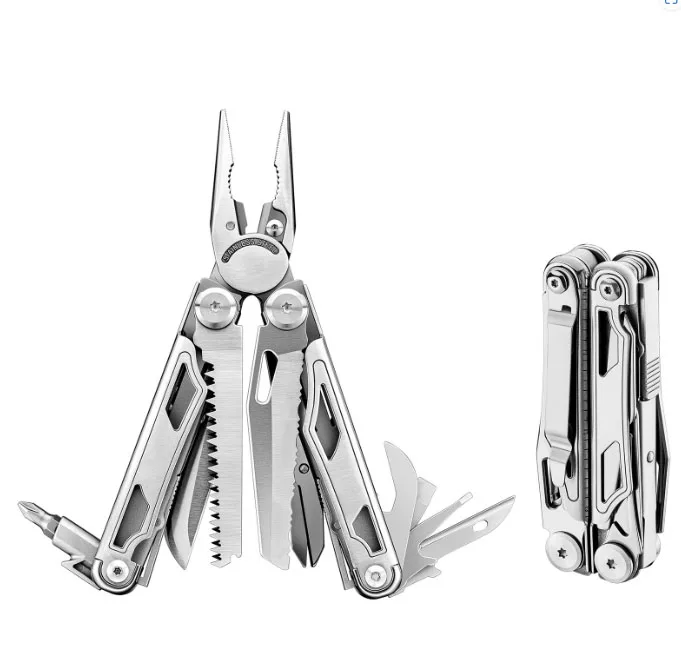 EDC 21 in 1 Professional Survival  Camping Tools Accessory Multitool Scissor Pocket Knife Pliers Multi Function Tool Gadget