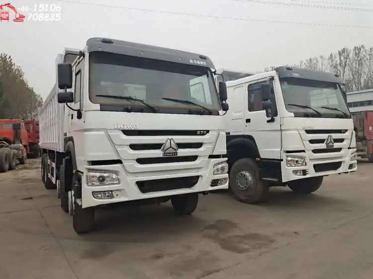 
Second Hand Used 12 Wheel 8X4 Sinotruk 30 cbm Howo 40 ton Dump Tipper Truck 