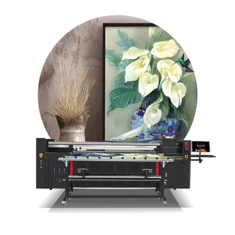 MTuTech Multifunction Combo UV Printer Factory Acrylic uv pvc foam board flatbed printer