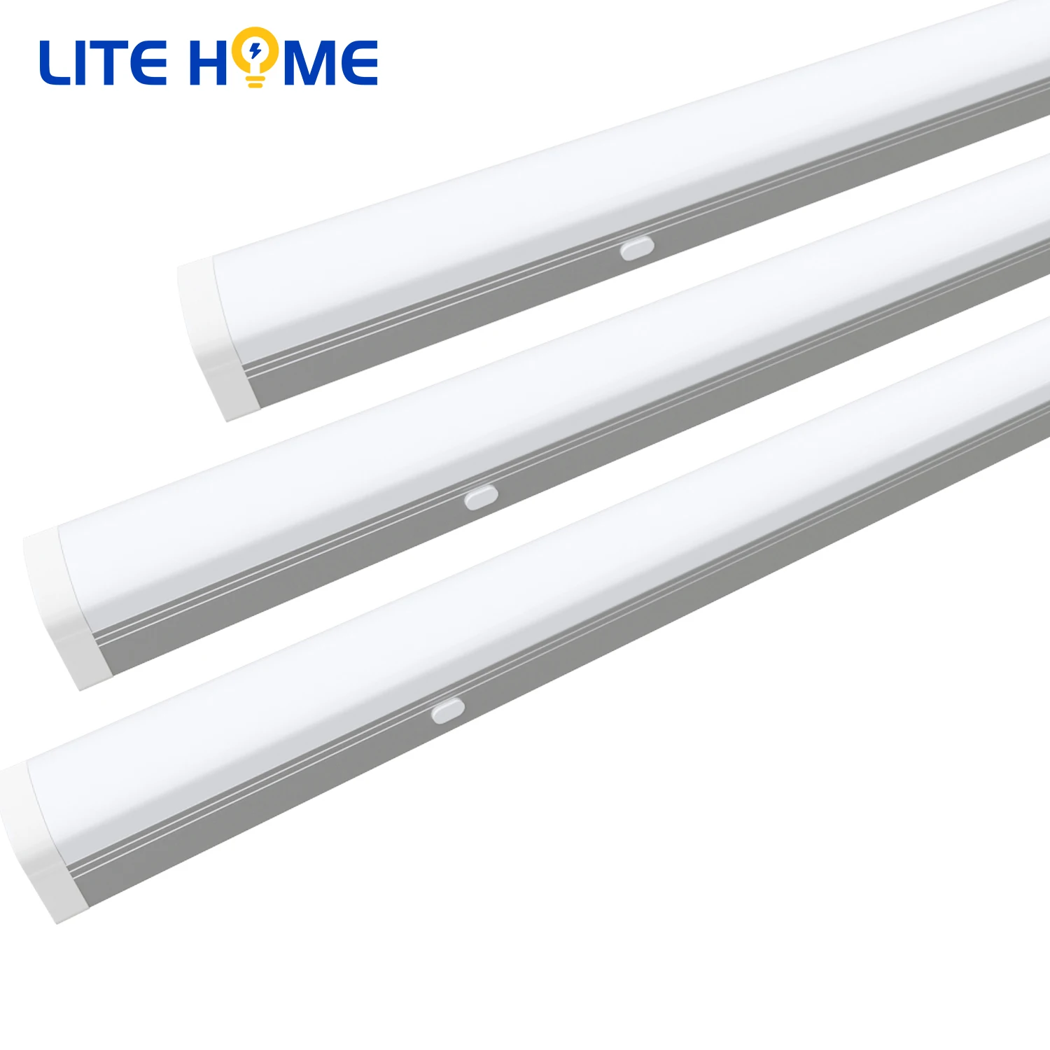 Indoor 2ft 4ft 5ft Linkable Ceiling LED Low Profile Flush Mount Ceiling Strip LED Linear Strip Light LED Batten Light