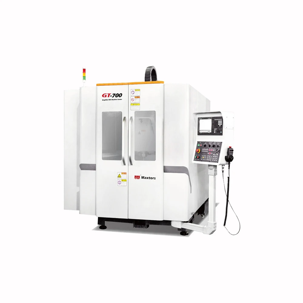 Maxtors 3 4 5 оси графитового электрода CNC фрезерный станок для сухой и влажной уборки подвергая механической обработке с пыленепроницаемым дизайн модель GT-700
