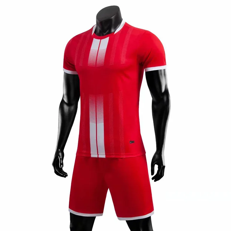 Professional Football Soccer Jersey Team Wear Uniform Kit Sublimation Sportswear Club Team Jersey & Short Wholesale OEM Custom