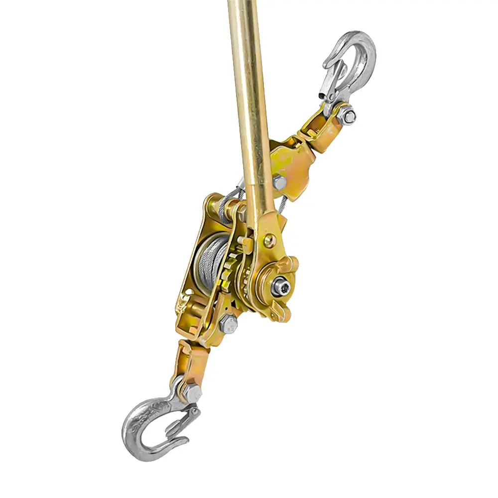 Ratchet Wire Rope Puller Hand power portable tightener pulling cable hand ratchet puller