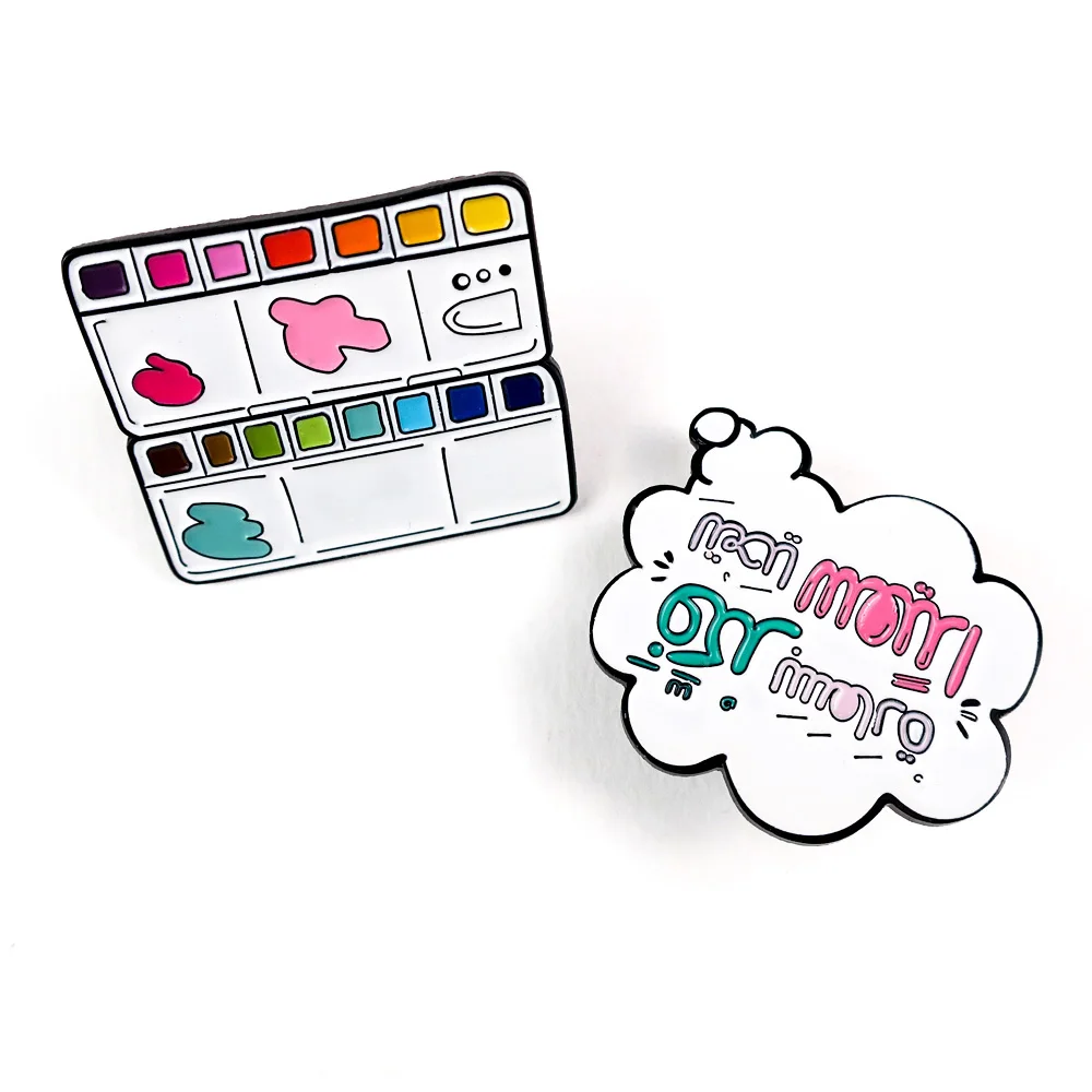 designer pantone color stainless steel lapel pencil enamel pin for teacher