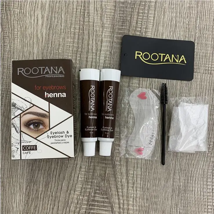 High Quality MAKE up Waterproof and Long Lastingr Eyebrow Dye  Tattoo Cream Henna Brow Eyelash Eyebr HENNA Eyebrow TINT