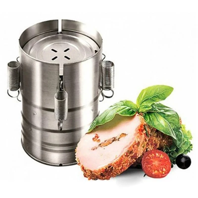Stainless Steel Ham Meat Press Maker Pressure Ham Cooker for Homemade Deli Meat