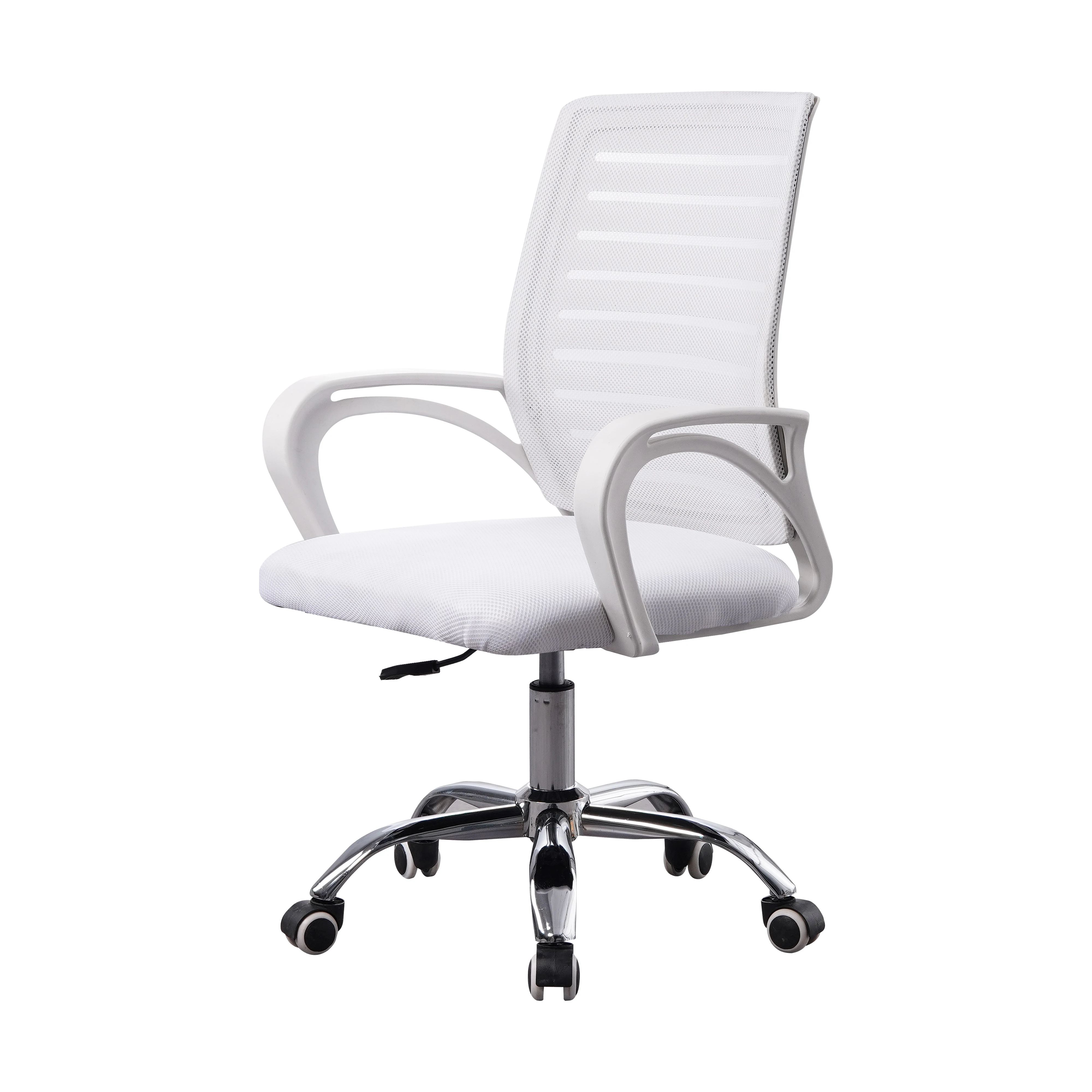 Cheap Price Ergonomic Office Chair Mesh Swivel Desk Chair With PP Wheels For Staff