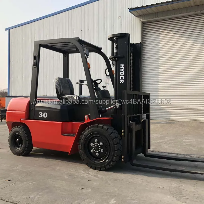 Hyder 3 тонны counterbalanced дизельный вилочный погрузчик с хорошей производительностью и низкой ценой вилочный погрузчик