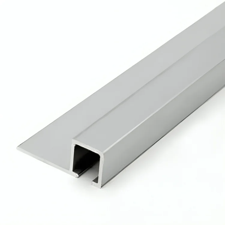 Customized Coloured Aluminum Alloy Square Edge Tile Trim Profile Polished Living Room Accessory Interior Use Efficient Line