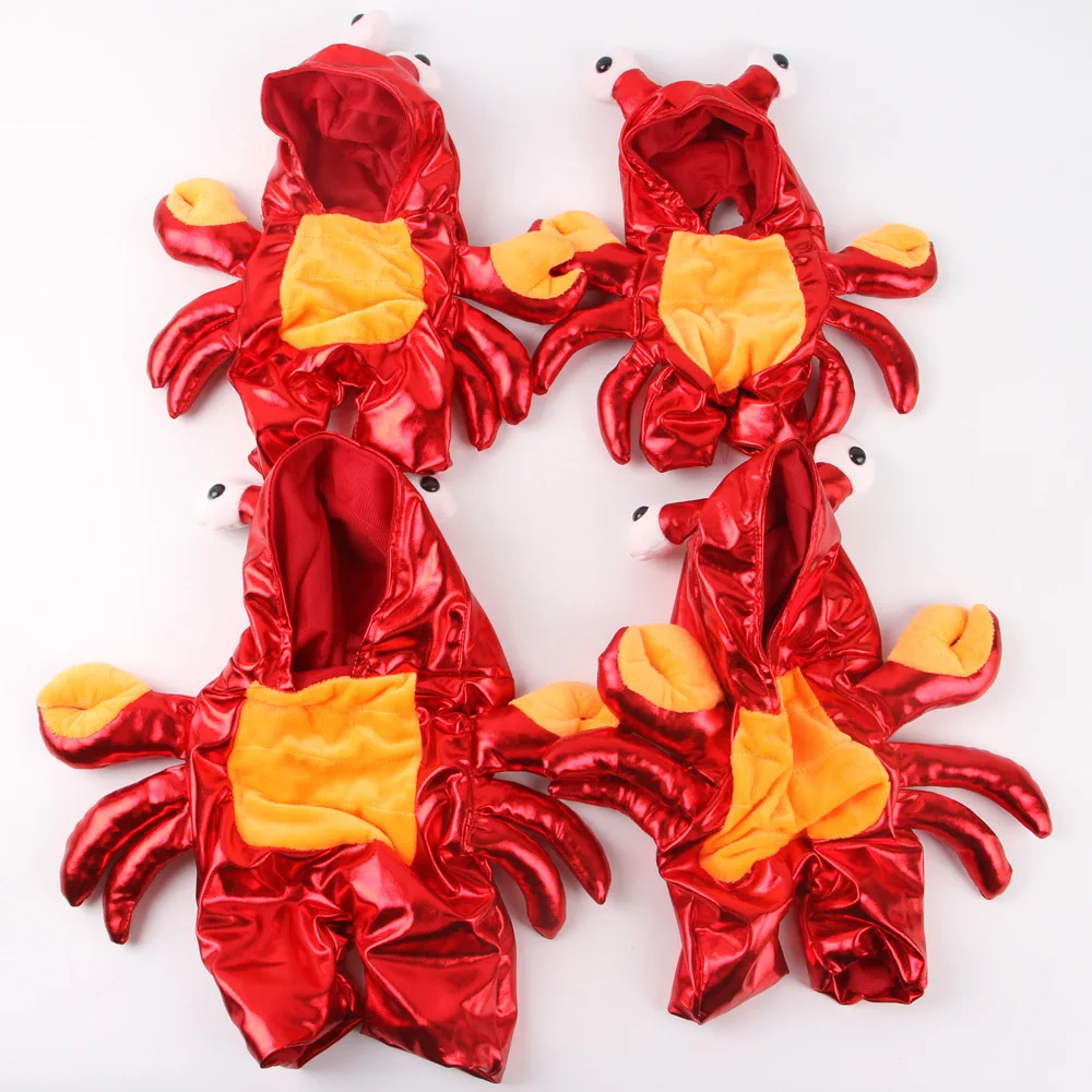 Joysing Cross-Border Manufacturers Halloween New Crab Turn Into A Dog Cat Funny Clothes Cat Dog Upright