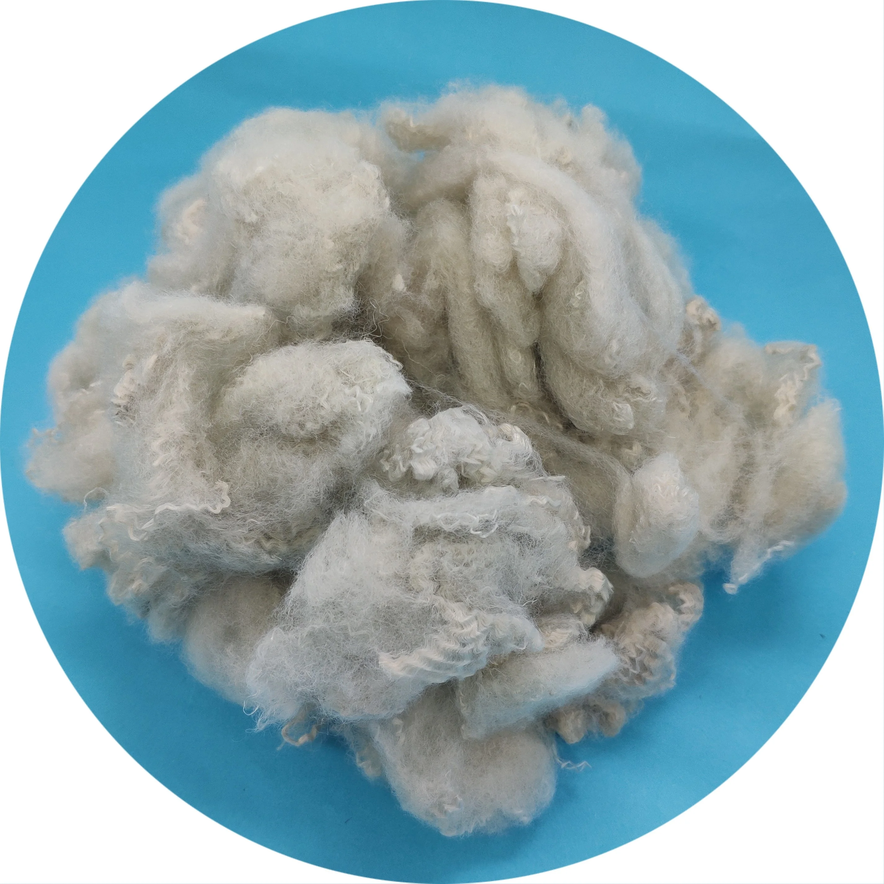 
High quality 2800NM Natural Hemp Staple Fiber for sale 