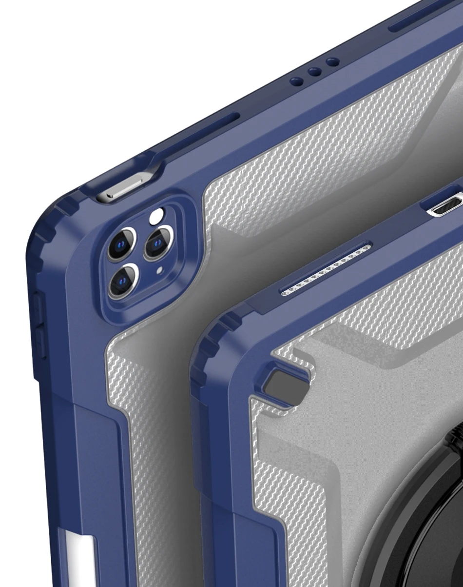 360 Rotative Stand TPU Case for ipad 10.2 10.5 10.9 11 Pro 2021 Cover with Pen Slot Air 4 Air 5 Shockproof ipad Cover