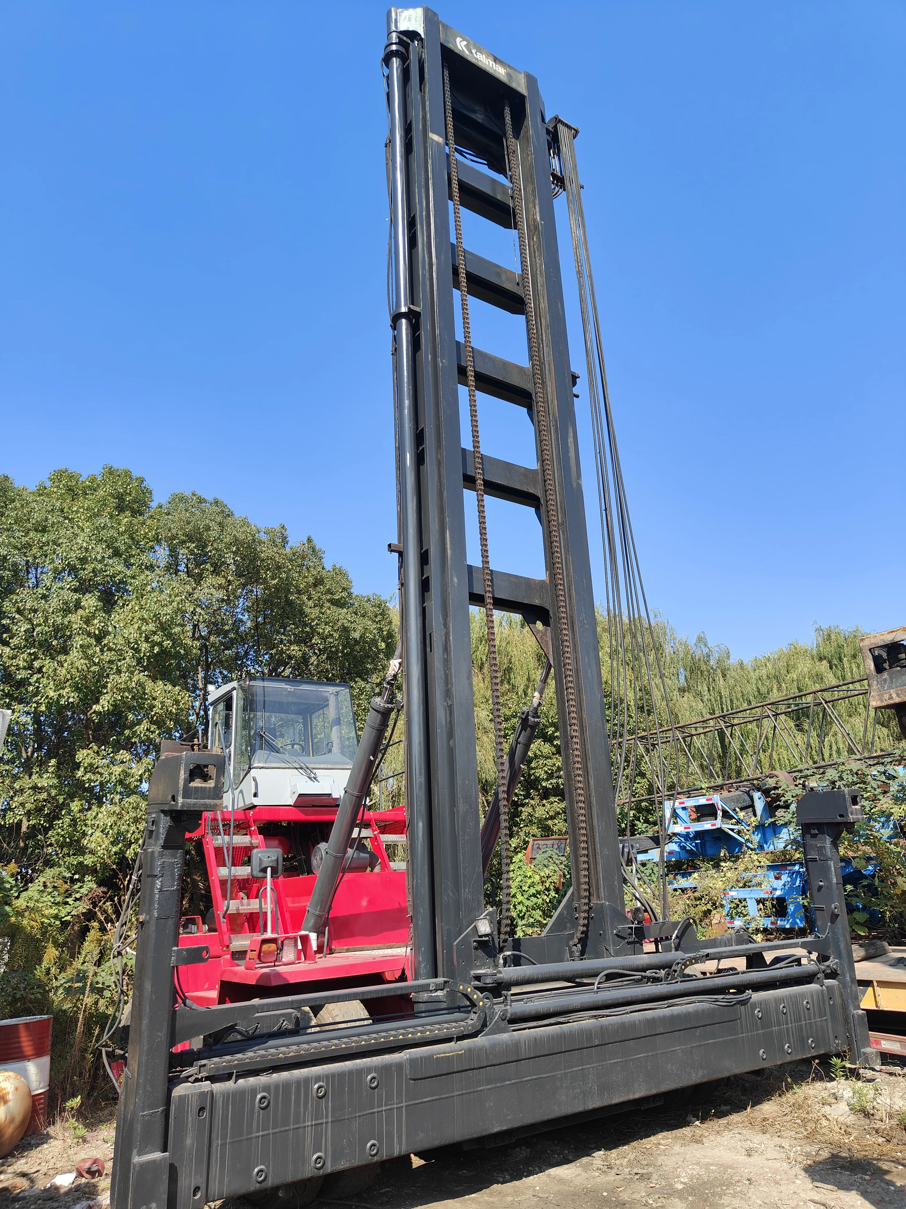 Original Kalmar container handler used kalmar DCE80 DCE80E price for sale