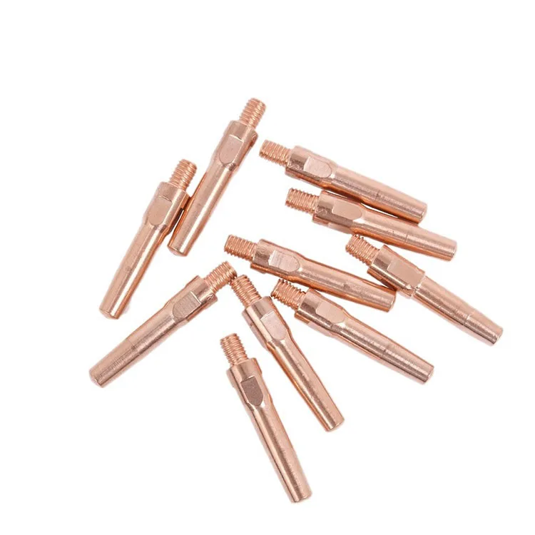 M6*45mm 200A CO2 Torch MIG Welding Torch with Contact Tip for 0.8/1.0/1.2mm for MIG Welding Applications