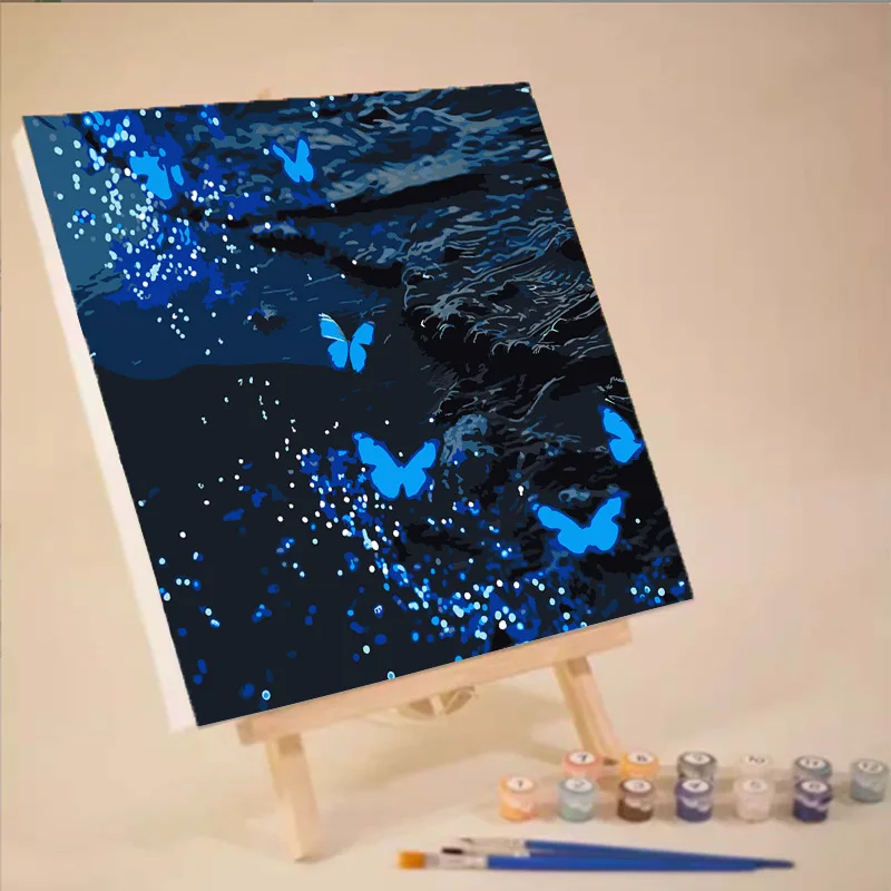 Wholesale Custom Photo Personality Picture DIY Painting by Numbers for Home Decoration