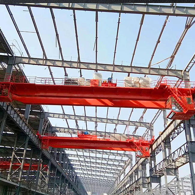 High lifting grade 20 ton new technology electric overhead crane for sale