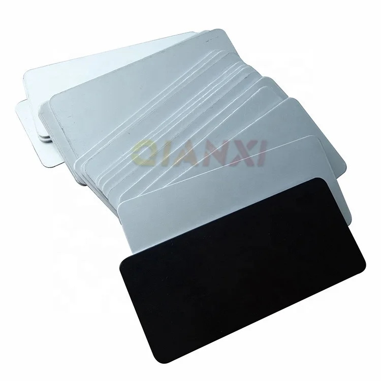 Blank aluminum nameplate Stainless steel brass Engraving metal name plate tags