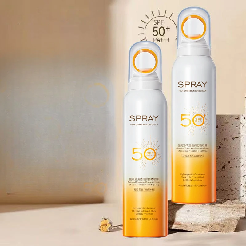 Sunscreen isolation protection sunscreen spray UV-proof, waterproof, sweat-proof, hydrating, refreshing and natural.