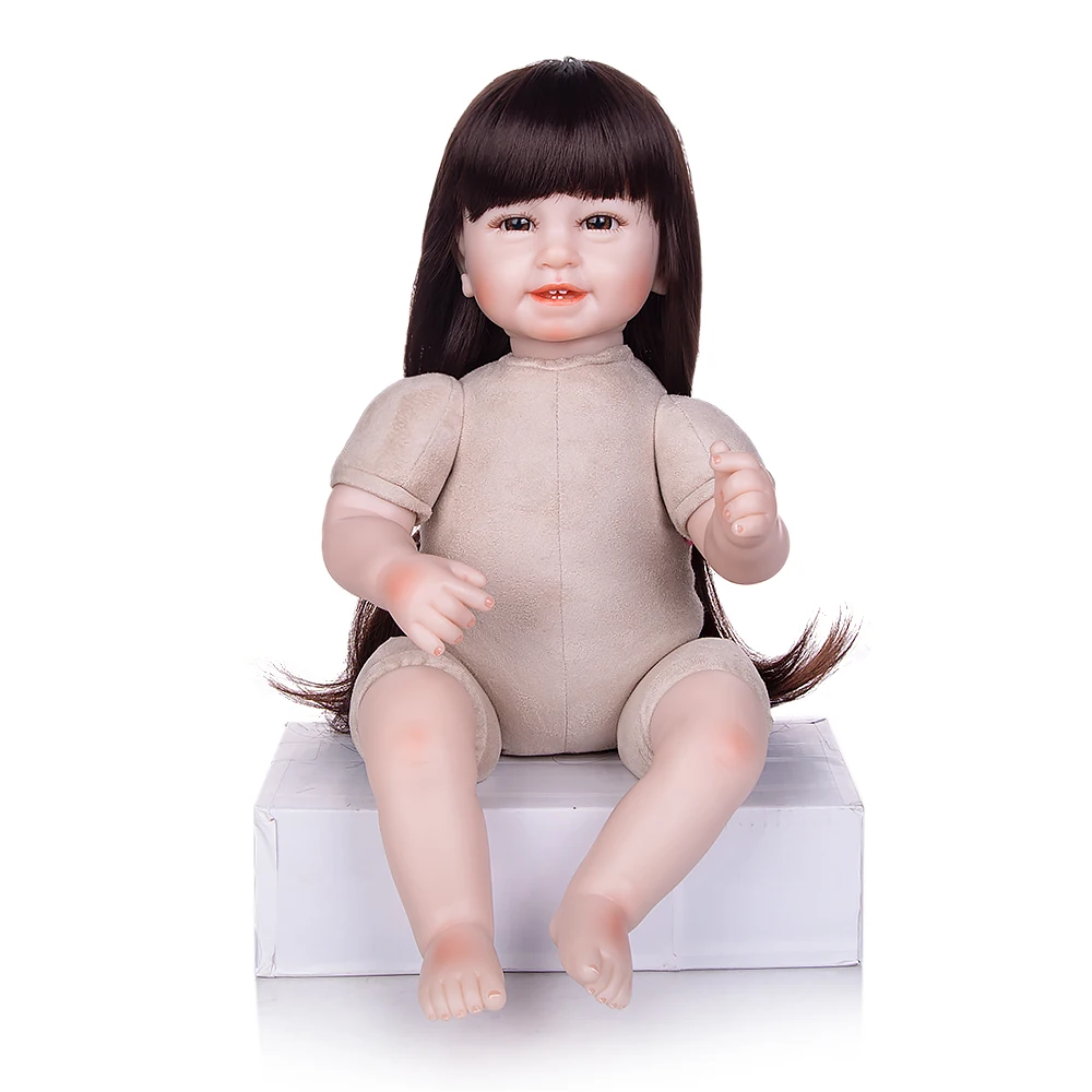
New Arrival Fashion Smiling Soft Silicon Reborn Baby Doll 