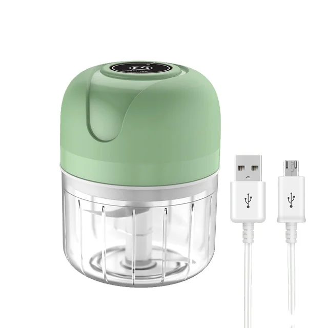 Мини-Измельчитель чеснока JILEN- Electric портативная мини-мясорубка мини-пресс для детского питания 250 мл машины приготовления Перца Чили
